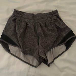 grey lululemon shorts